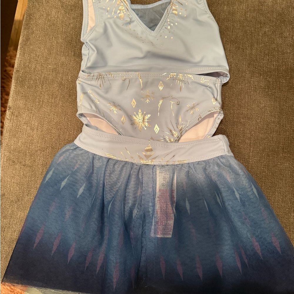 4T Frozen Bikini and Tutu
